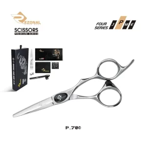 پریمیوم 780 REZONAL لوازم آرایشگاهی قیچی کات NEW پریمیوم P-780 سیلور رزونال _ سایز"5.0